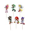 Cupcake Toppers - Sonic - 24 Stk.