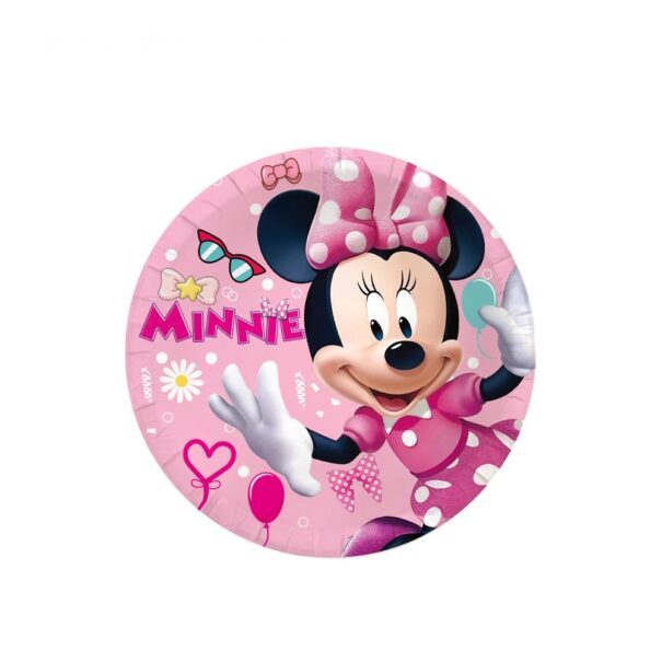 Tallerkner - Minnie Mouse - 10 Stk.