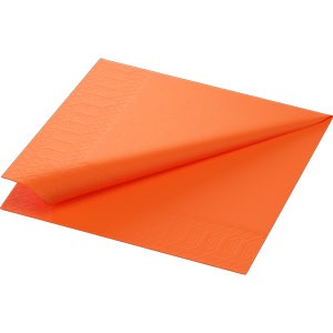 Servietter - Orange - 33 x 33
