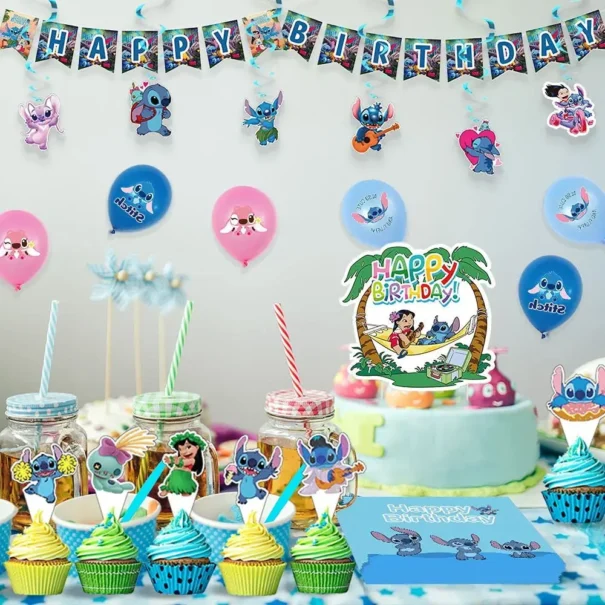 Cupcake Toppers - Lilo & Stitch - Image 2