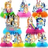 Honeycomb - Borddekoration - Bluey - 8 Stk.