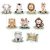 Cupcake Toppers - Jungle Dyr