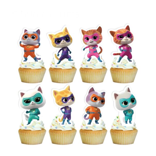 Cupcake Toppers - Super Killinger - 24 Stk.