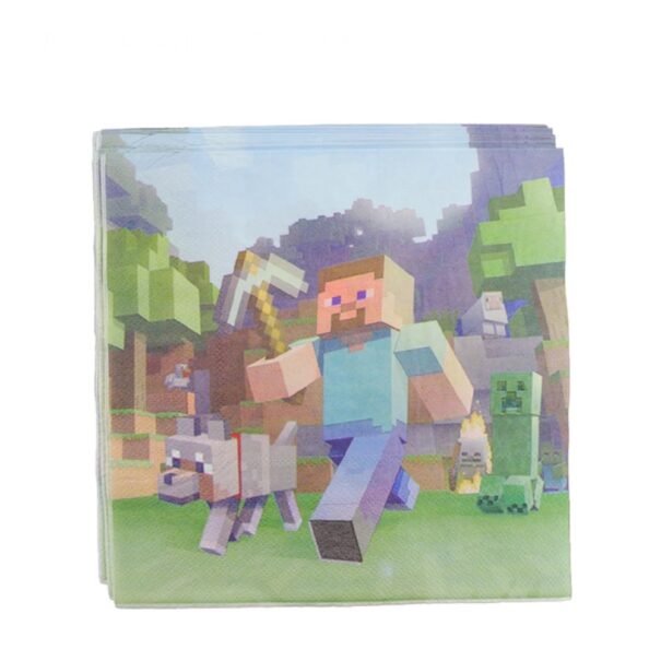 Servietter - Minecraft - 20 Stk.