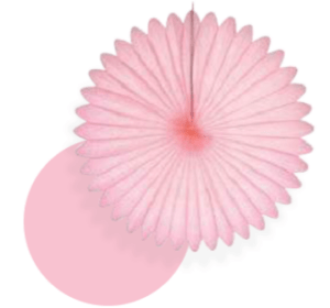 Vifter - Lys Pink - 44 Cm.