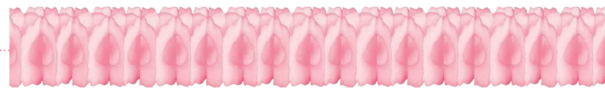 Guirlande - Lys Pink