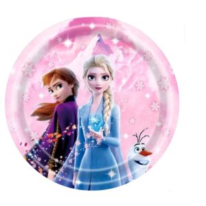 Tallerkner - Frost - Elsa & Anna - 10 Stk.