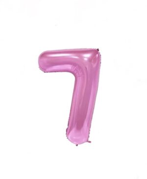 Ballon - Folie - 7 - Pink - 75 cm.
