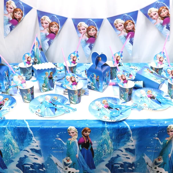 Invitationer - Frost - Elsa & Anna - 10 Stk. - Image 2
