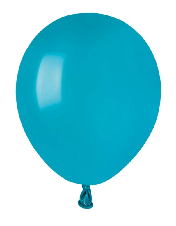 Ballon - Turkis - 13 cm.