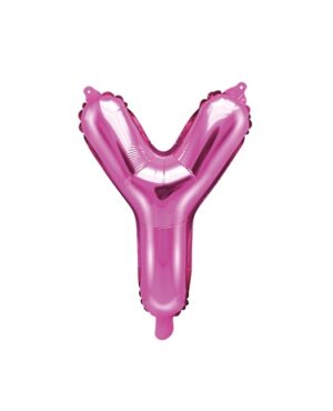 Folie Ballon - Y - Pink - 35 cm.