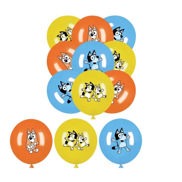 Ballon - Bluey - 6 stk.