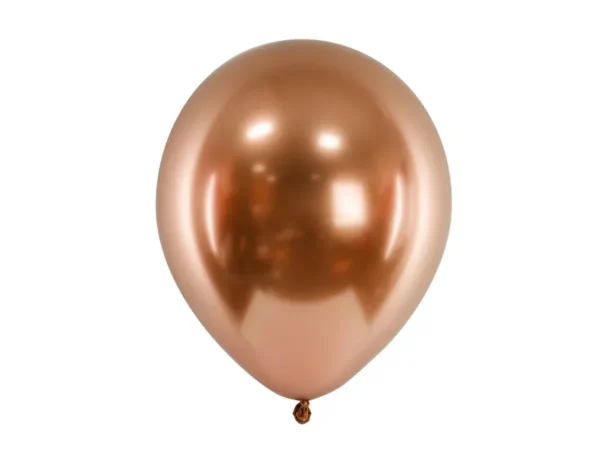 Ballon - Glossy Kobber - 30 cm.