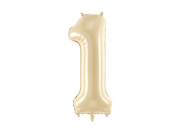 Folie Ballon - 1 - Beige - 72 cm.