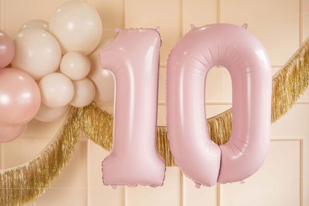 Folie Ballon - 1 - Lys Pink - 72 cm. - Image 2