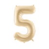 Folie Ballon - 5 - Beige - 72 cm.