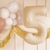 Folie Ballon - 5 - Beige - 72 cm. - Image 2