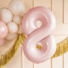 Folie Ballon - 8 - Lys Pink - 72 cm. - Image 2