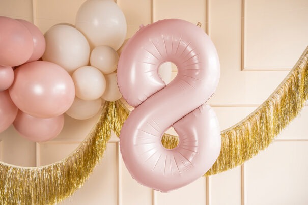 Folie Ballon - 8 - Lys Pink - 72 cm. - Image 2