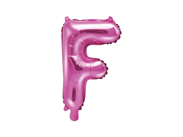 Folie Ballon - F - Pink - 35 cm.
