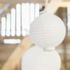 Rislampe Med Lys - Hvid - 20 cm. - Image 5