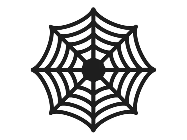 Halloween - Dækkeservietter - Spindelvæv - Sort - 4 Stk.