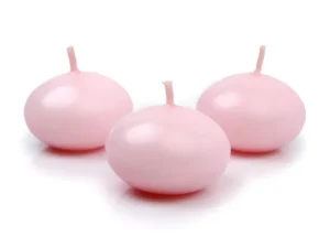 Flydende Lys - Lys Pink - 1 Stk.