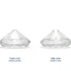 Bordkort Holder - Diamant - 10 Stk.