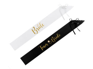 Bride To Be - Satin Bånd - 6 Stk.