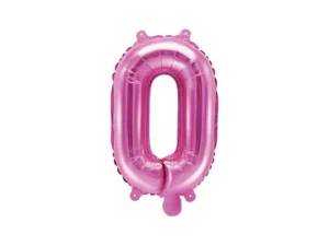 Folie Ballon - O - Pink - 35 cm.