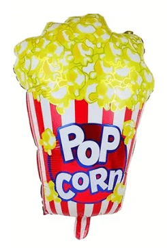 Folie Ballon - Popcorn